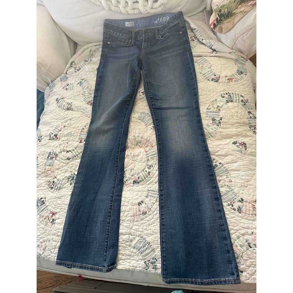NEW NEVER WORN VINTAGE Y2K GAP 1969 SEXY BOOT JEANS 25